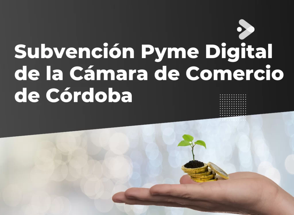 Subvención Pyme Digital de la Cámara de Comercio de Córdoba